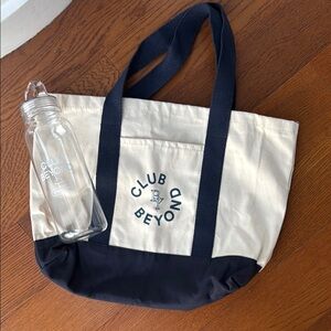 Beyond Yoga Water Bottle and Tote Bag Bundle